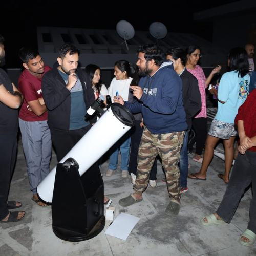 Astro camping night under stars