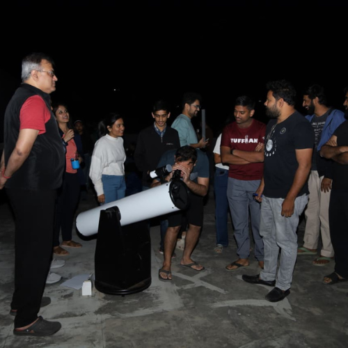 Jupiter and moons telescope observation