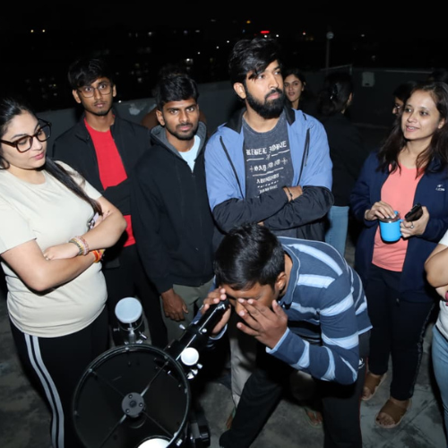 Solar observation daytime session